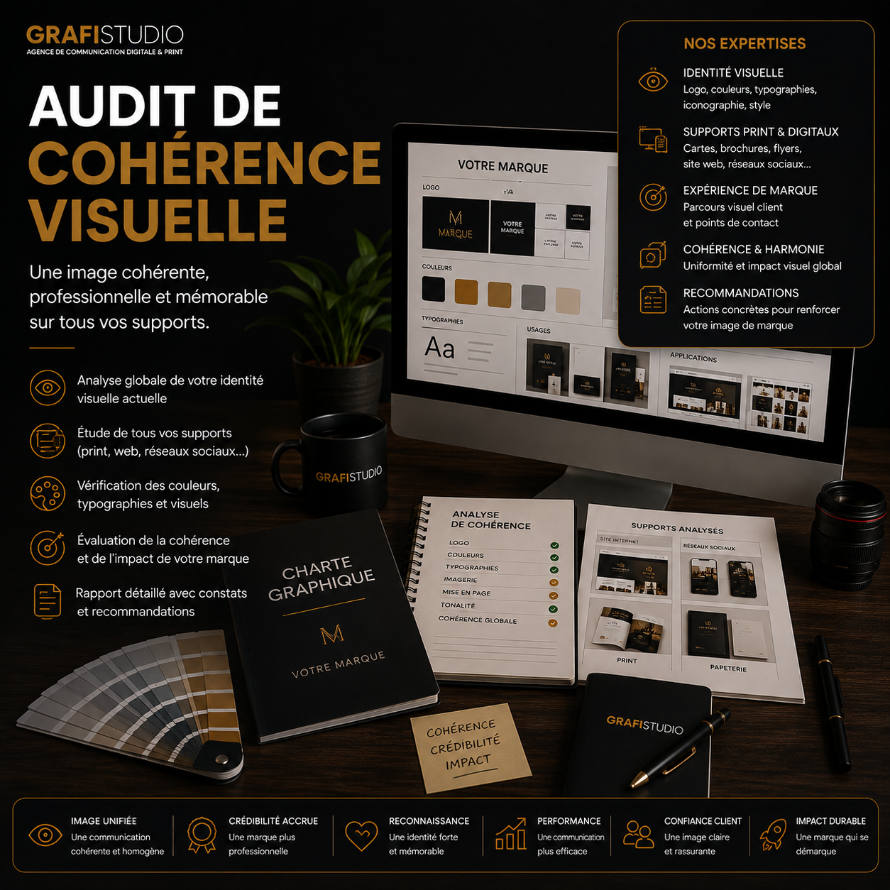Audit de cohérence visuelle