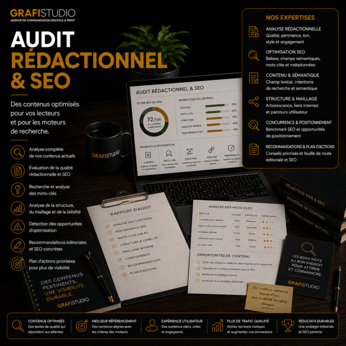 Audit rédactionnel & SEO