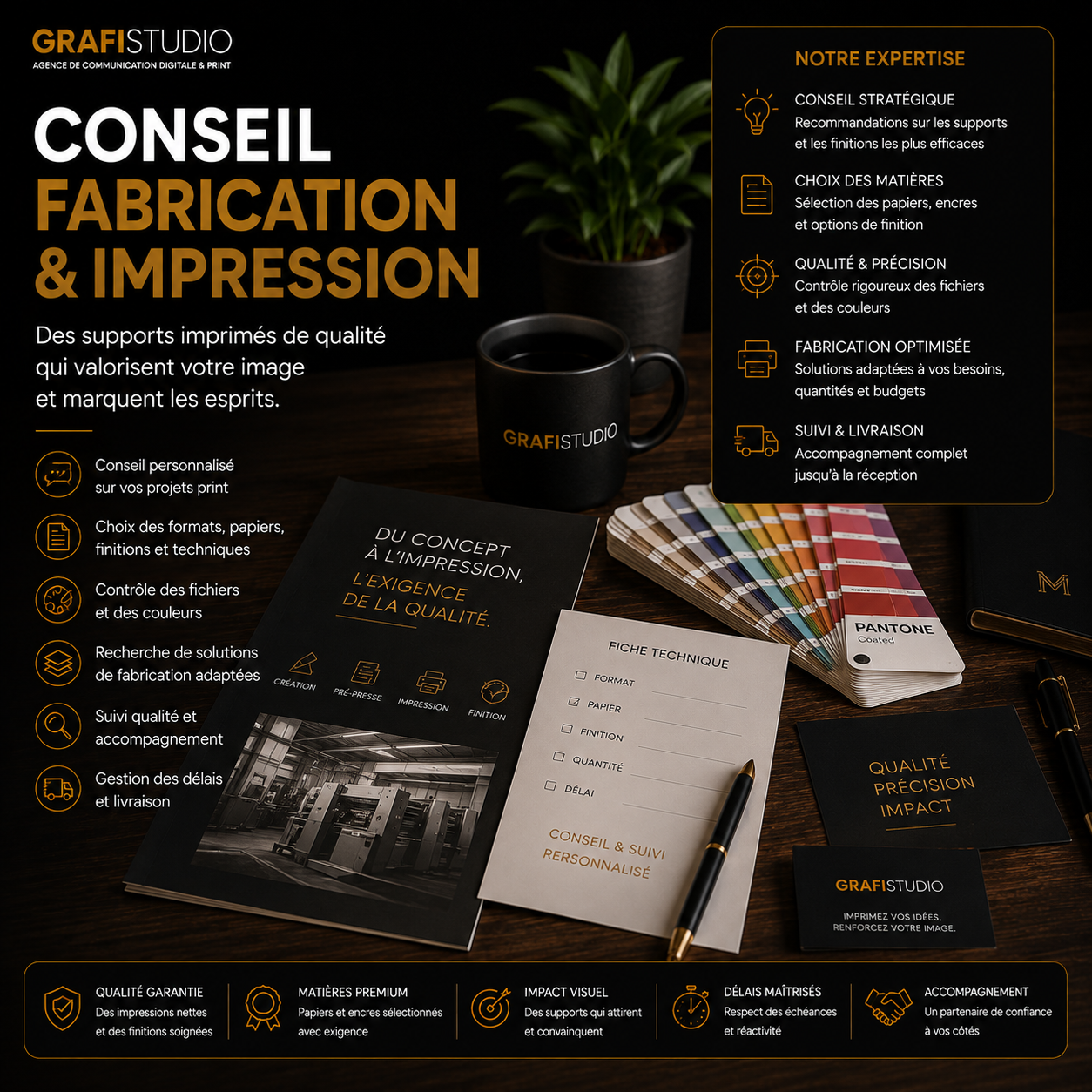 Conseil fabrication & impression