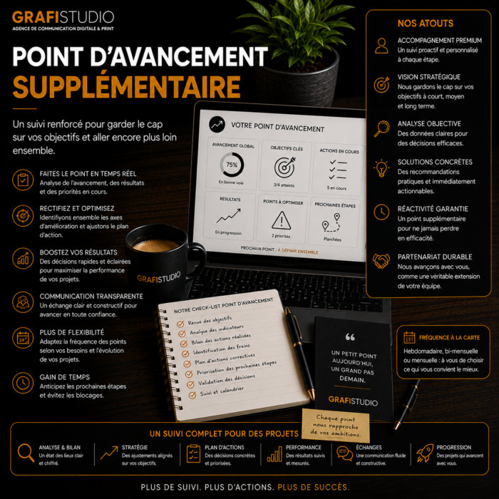 Point d’avancement supplémentaire