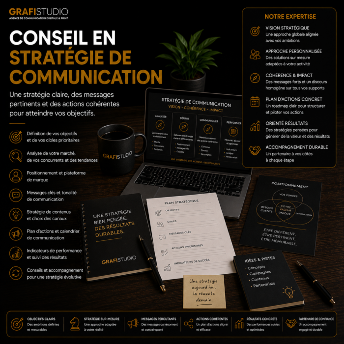 Conseil en stratégie de communication