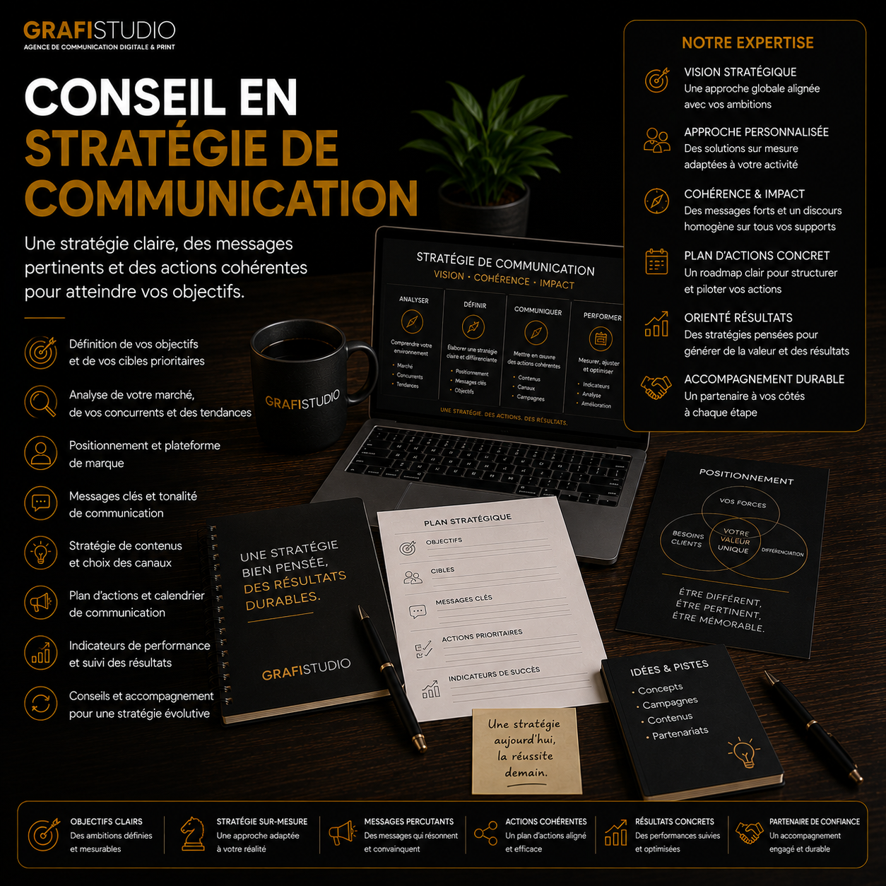 Conseil en stratégie de communication