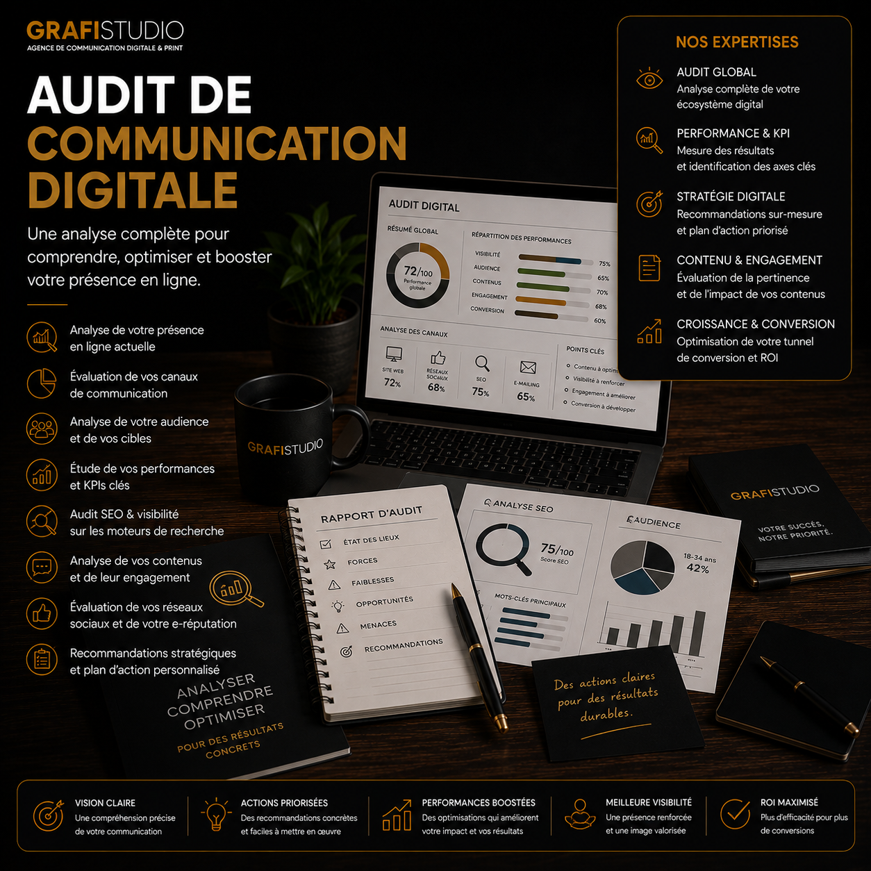 Audit de communication digitale