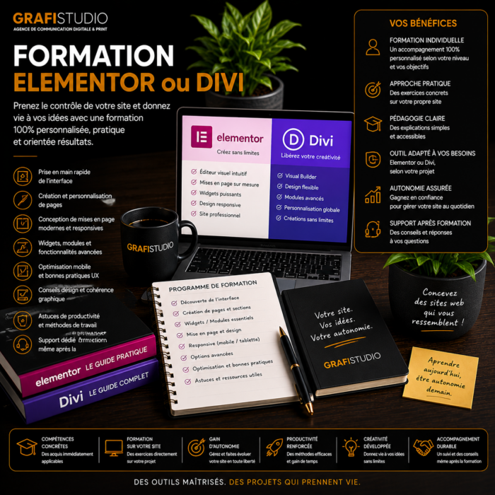 Formation Elementor ou Divi