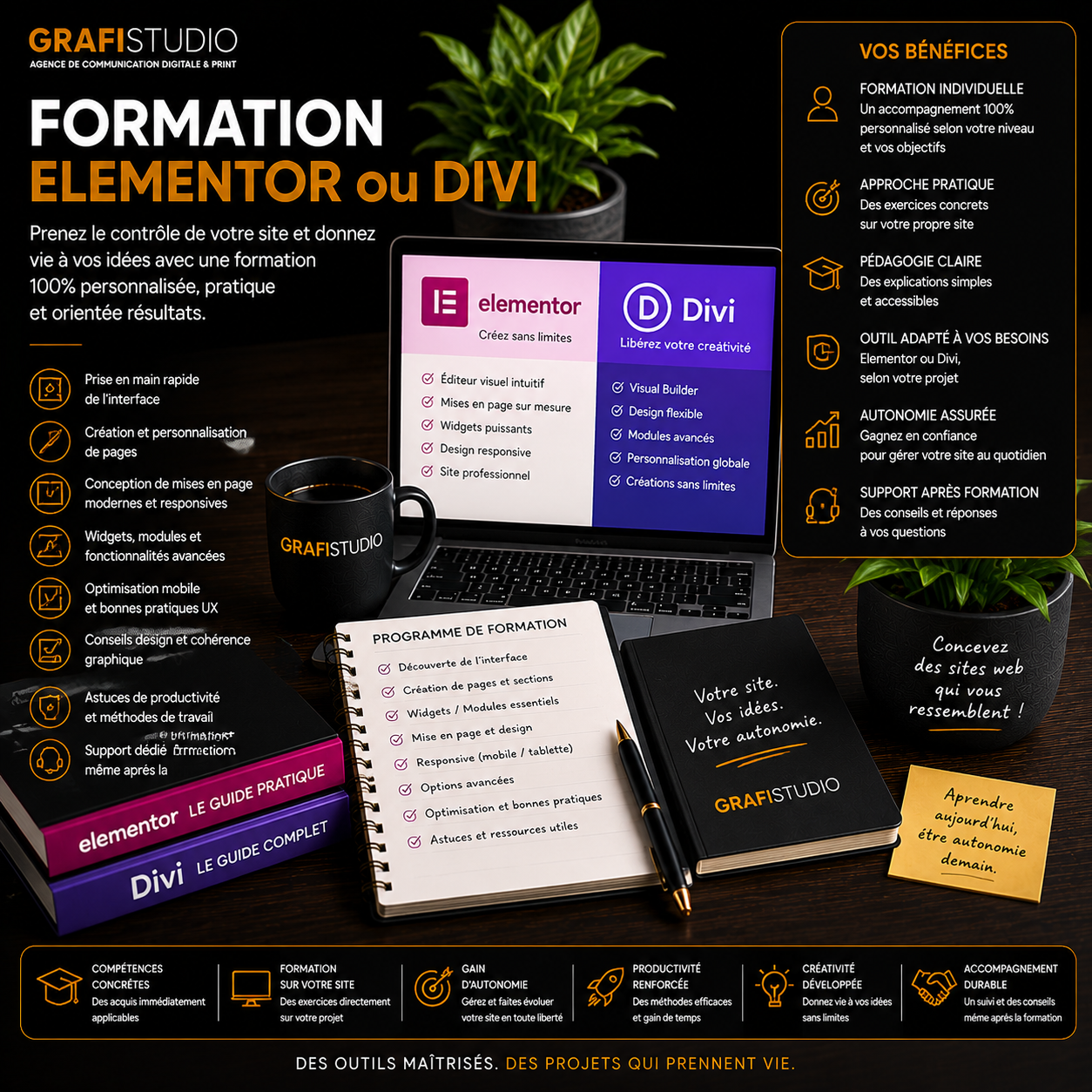 Formation Elementor ou Divi
