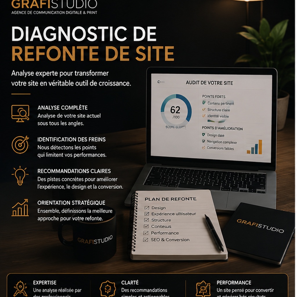 Diagnostic de refonte de site internet