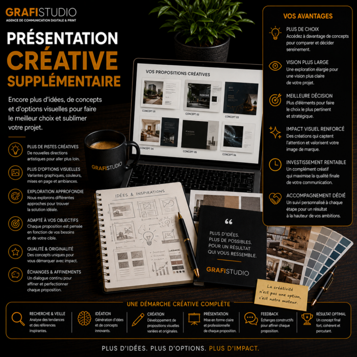 Présentation créative supplémentaire